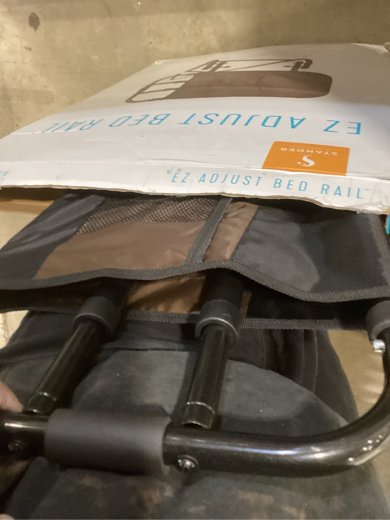 Condition photo showing Good Condition for Stander EZ Adjust Bed Rail, Adjustable Senior Bedrail and Safety Assist Railing for Elderly Adults with Organizer Pouch, ASTM Safety Approved Guard-Rail, Black