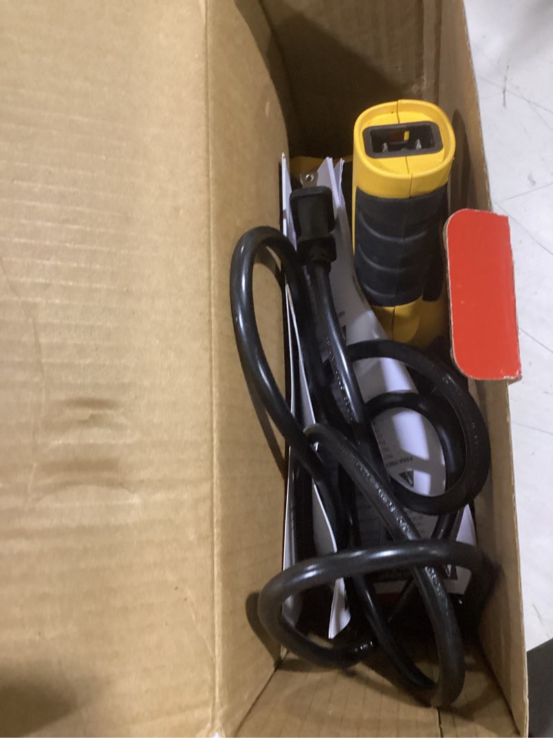 Condition photo showing As Is for wagner spraytech 0503063 furno 500 variable temp heat gun, 2 nozzles & 12 temperature settings ranging 150°f-1200°f, electric heat gun for paint removal, bending pvc, crafts and more