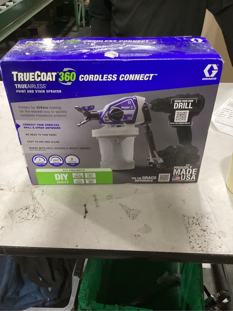 Condition photo showing Good Condition for Graco Handheld Airless Paint Sprayer