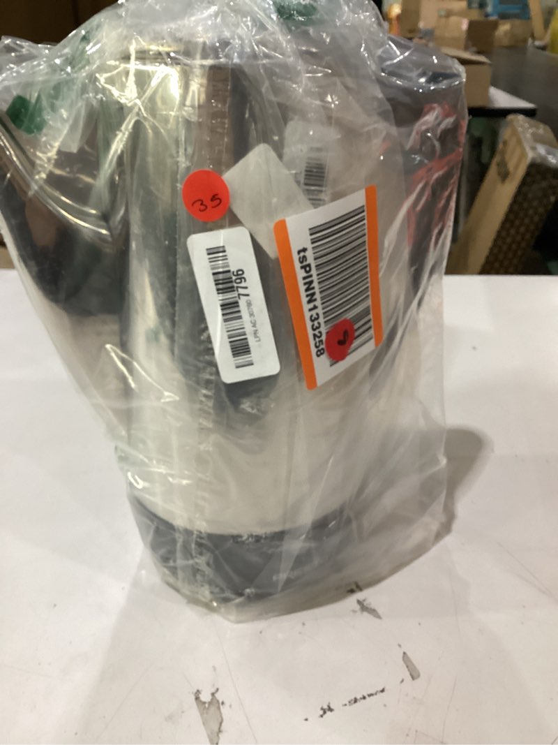 Condition photo showing As Is for Presto 02811 Stainless Steel Electric Coffee Percolator - 12-Cups, Easy-Pour Spout, Stay-Cool Handle, Make 2-12 Cups Silver 12-Cups