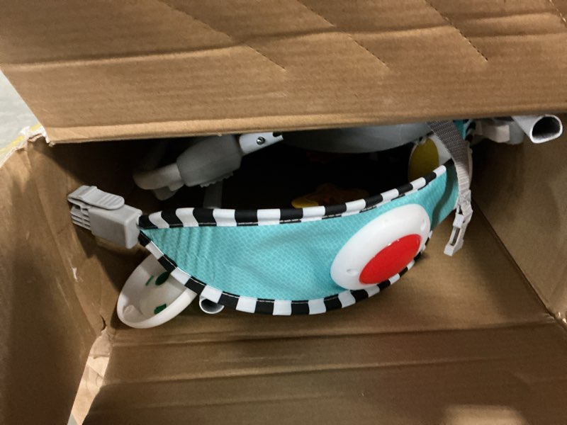 Condition photo showing As Is for baby einstein ocean explorers kick to it opus musical infant to toddler rocker, baby chair, baby-activated music and lights, ages 0-30 months