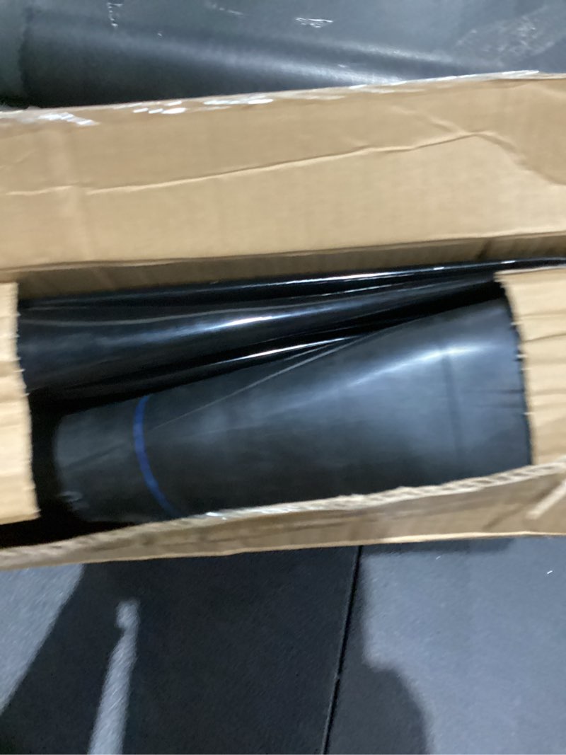 Condition photo showing As Is for 44'' Rubber Snow Tube for Sledding, Heavy Duty Winter Snow Sled with Premium Canvas Cover Thickened Bottom Inflatable Winter Rubber Sled Tube for Family Christmas Outdoor Fun Gift