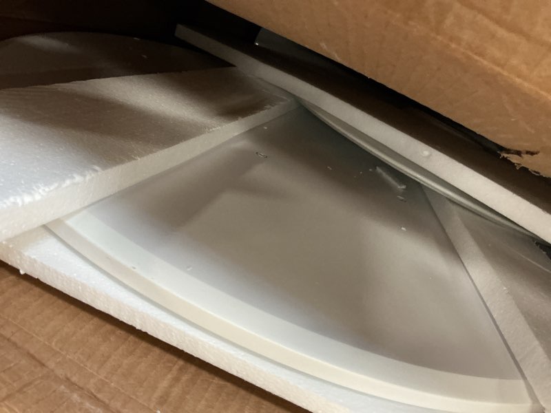 Condition photo showing Good Condition for Round Dining Table White with Pedestal Base,31.5" Modern Tulip Dining Room Table for 1-4 People,Pedestal Dining Table with Round Top for Kitchen Living Room (Tulip Dining Table White)