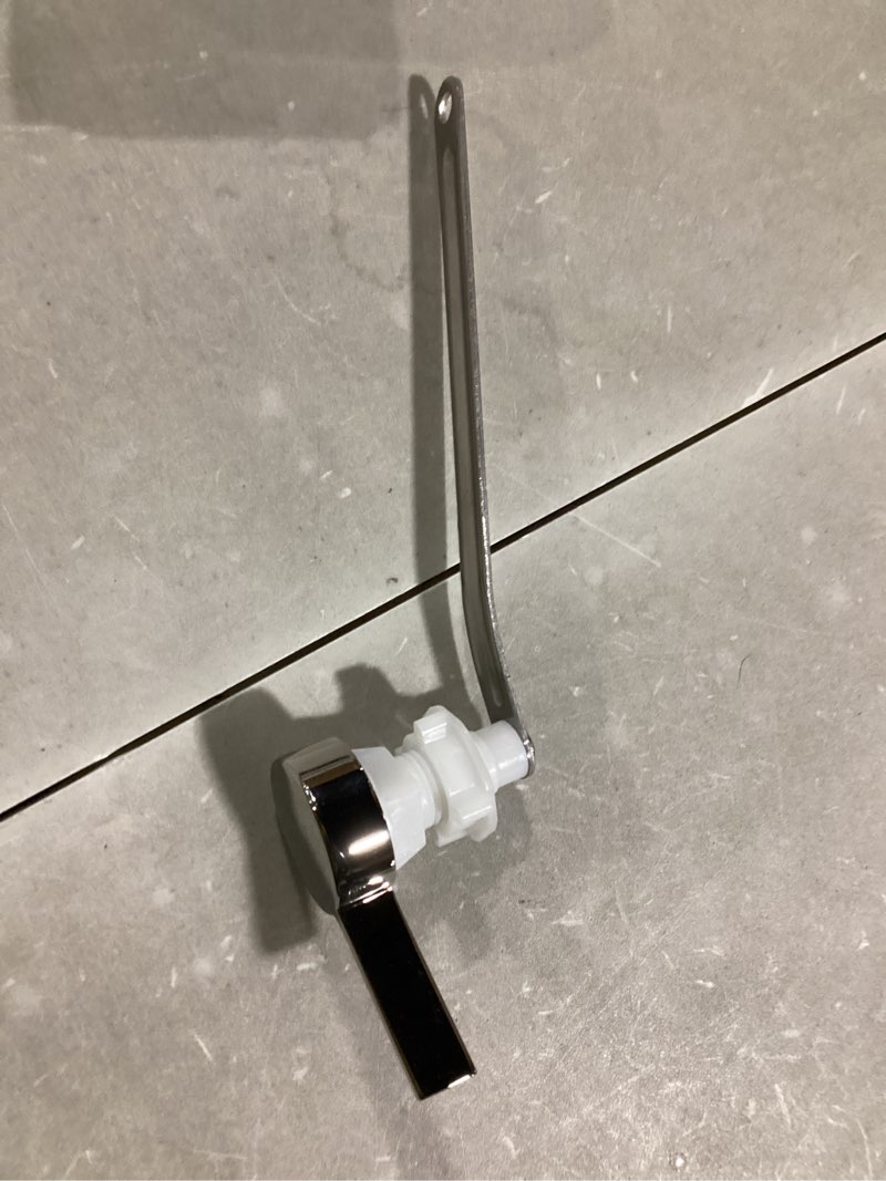 Condition photo showing Good Condition for Toilet Flush Handle Replacement Fit for Kohler Cimarron Universal Front Mount Tank Flush Lever, Polished Chrome