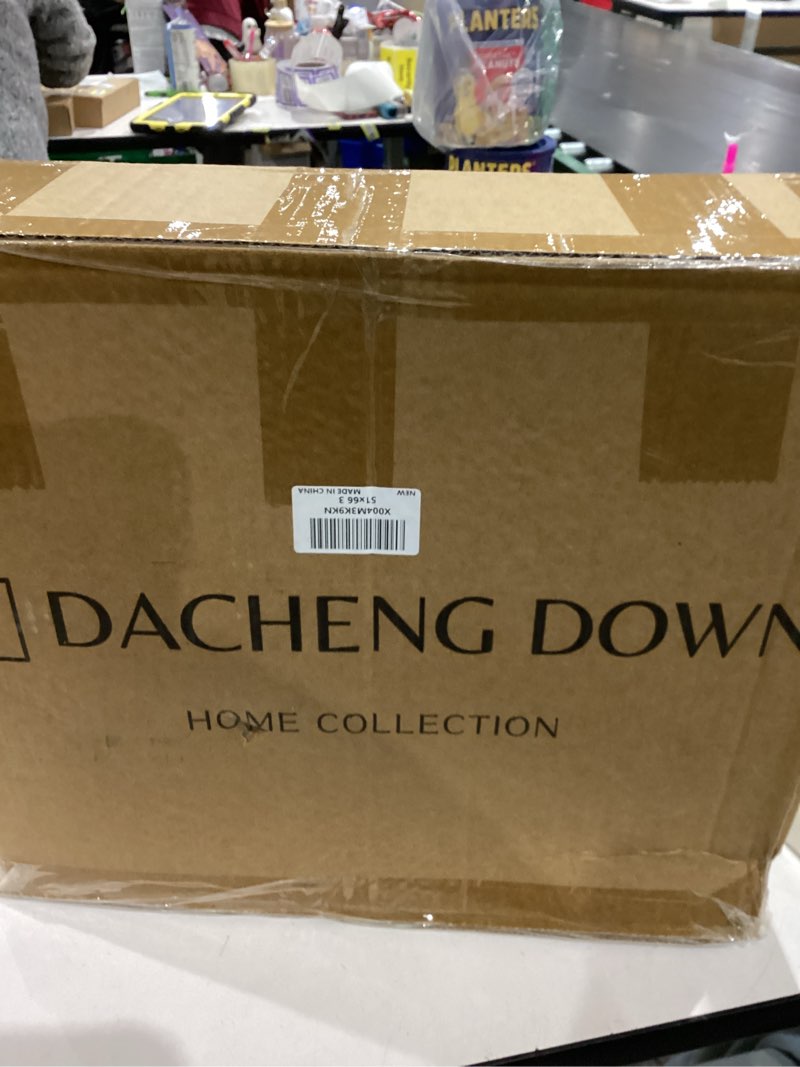 Luxury Soft Down Pillows Standard Size Set of 2, High Support Feather Pillows with 750 Fill Power, 6