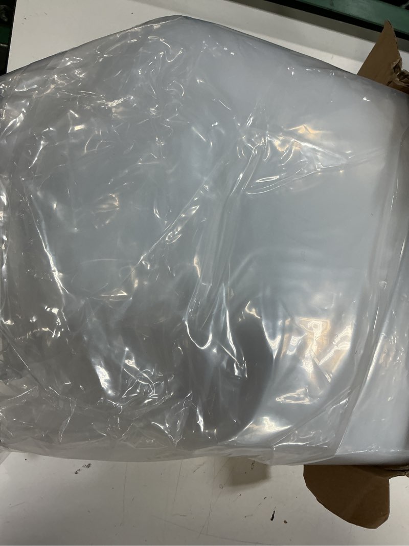 Condition photo showing As Is for breling 4 pack chaise lounge cover clear plastic chair cover 84" x 32" x 32" waterproof outdoor furniture covers for outside furniture covers all weather protection moving storage protector