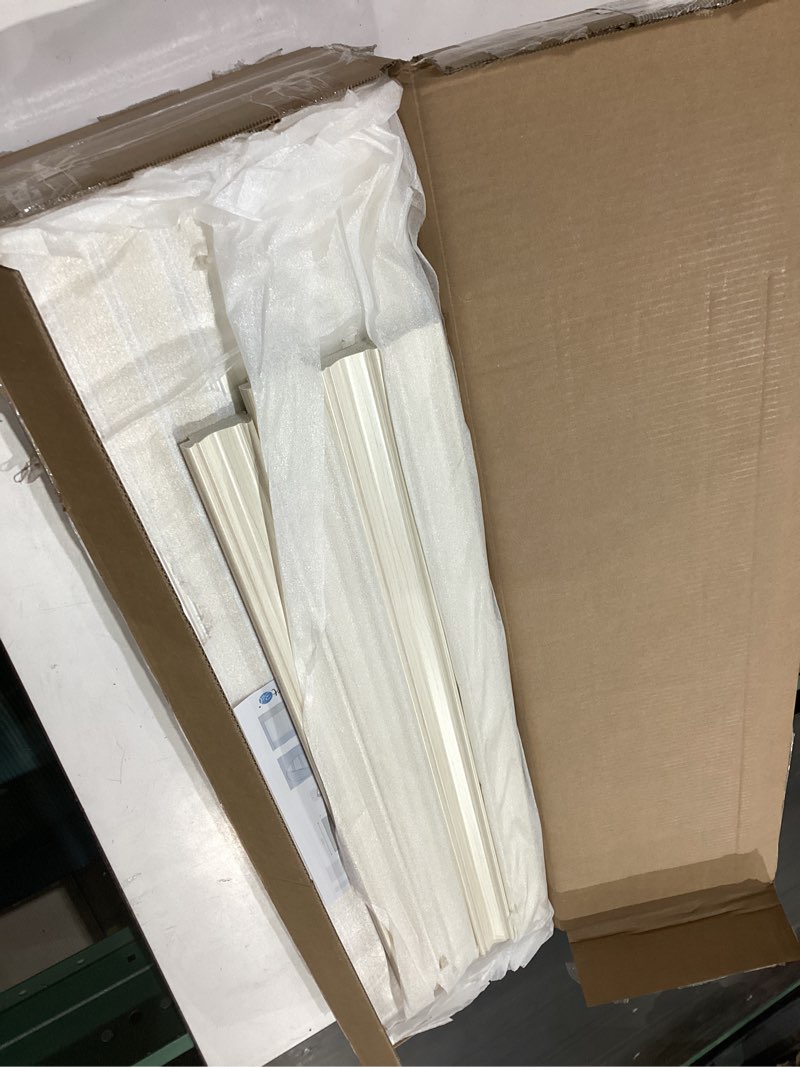 Condition photo showing Good Condition for art3d wainscoting wall panel kit, 37.8" tall beadboard panels for walls, polystyrene board and batten wall panel kit, easy diy decorative trim for living room, kitchen, bedroom – covers 31 sq.ft 37.80" x 9.84" x 0.24" white ash 12