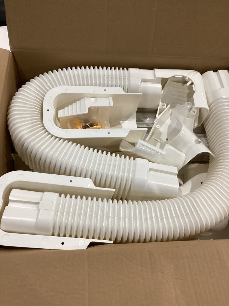 Condition photo showing Good Condition for Mini Split Line Set Covers, 3” 20 Ft PVC Line Set Cover Kits for Outside Ductless Mini Air Conditioners and Heat Pumps with Flexible Duct 3“ W 20 FT L