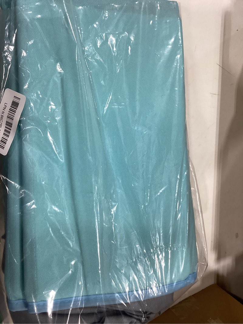 Condition photo showing As Is for Dog Ball Pit, Foldable Ball Pit for Dog, Balls Pit for Dogs, Balls Pit for All Types of Dogs, Suitable for Indoor and Outdoor Activities (47.24inches in Diameter,No Ball Included,Blue) Blue X-Large