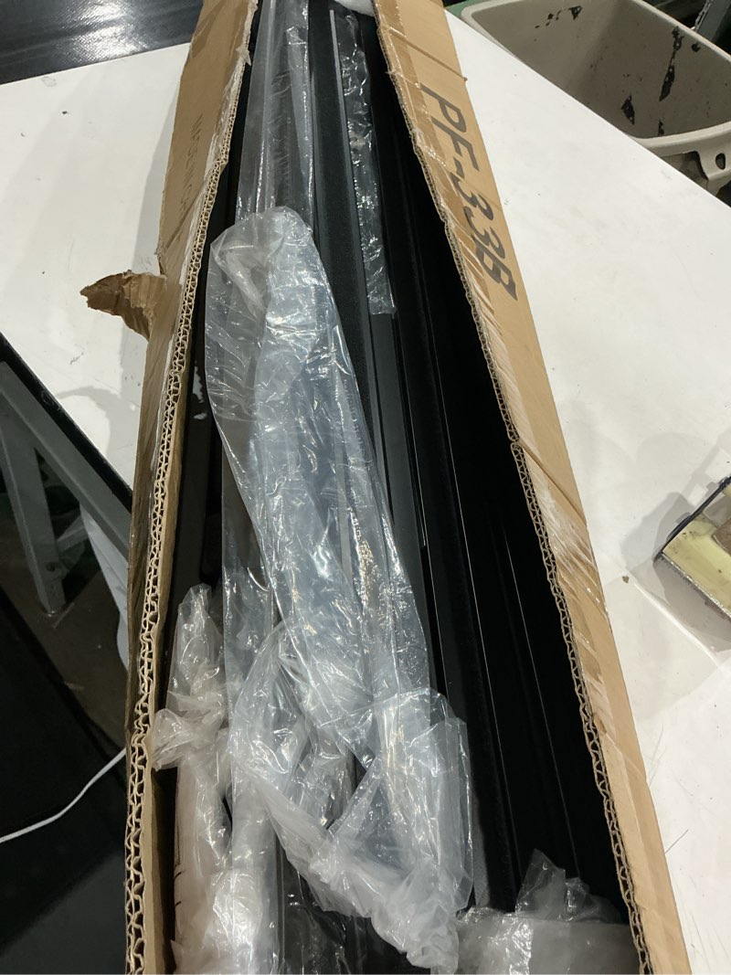 Condition photo showing Good Condition for proreck dj foldable facade portable event booth panels 4 detachable metal frame projector display scrim panel with carry bag (black)