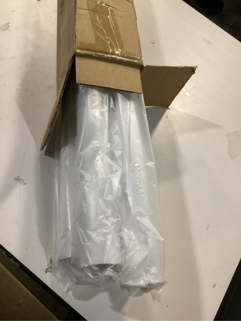 Condition photo showing New/Like New for QLLY 29.5 inch / 75cm Adjustable Tall Metal Desk Legs, Office Table Furniture Leg Set, Set of 4 (75cm, White) 29.5 inch White