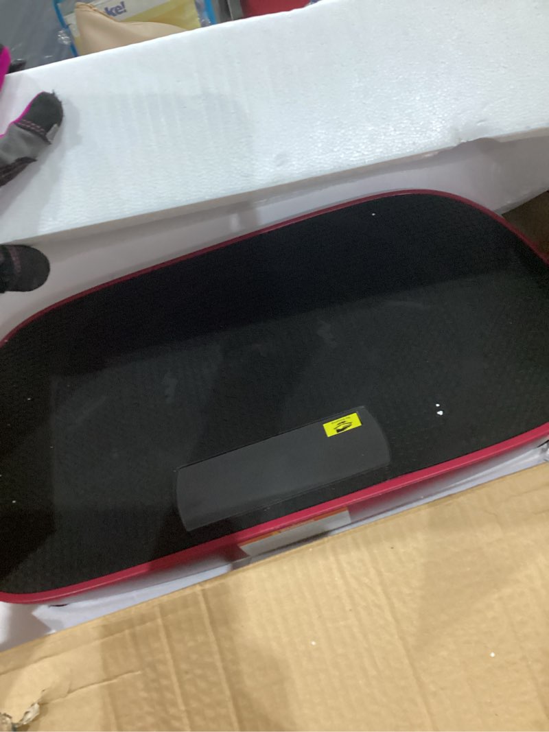Condition photo showing Good Condition for MERACH Vibration Plate Exercise Machine, Whole Body Workout Equipment for Women, Bluetooth and Silicone Pedal, Vibration Plate with Auto Mode, Vibrate Fitness Platform for Home Black