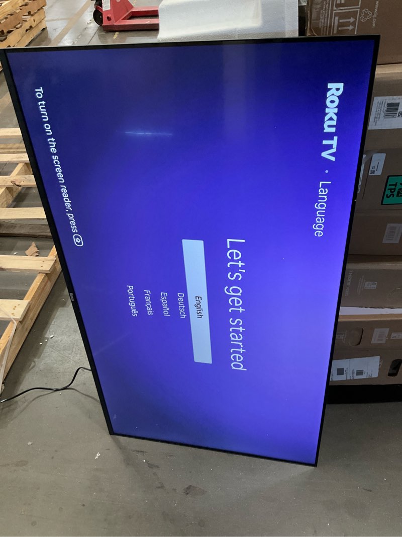 Condition photo showing Good Condition for roku smart tv – 50-inch select series, 4k hdr tv – roku tv with roku remote – flat screen led television with wi-fi for streaming live local news, sports, family entertainment 4k 50"