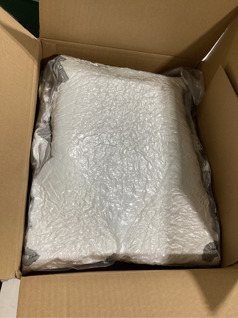 Condition photo showing New/Like New for yojoker 4pcs orthopedic bed wedge pillow set for sleeping, post surgery foam pillow for body, back and leg pain relief, triangle adjustable support pillow - acid reflux, anti snoring & gerd sleeping white 4pcs