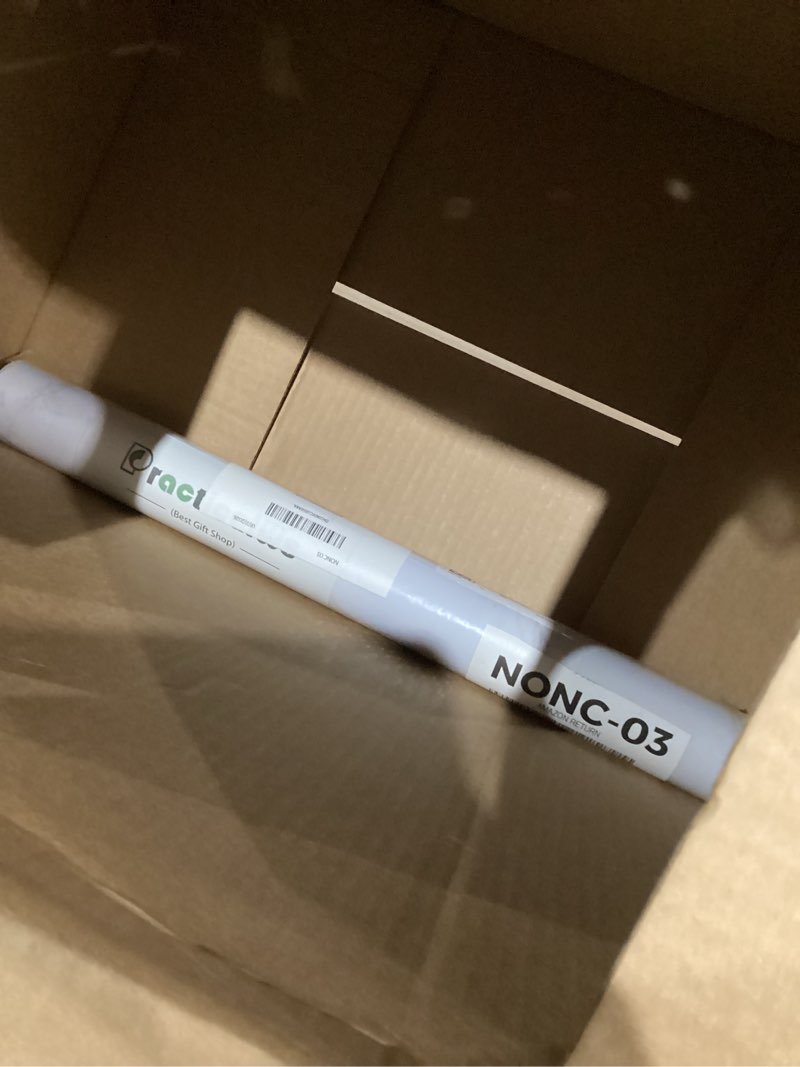 Condition photo showing As Is for practicalWs White/Grey Marble Contact Paper 17.7" x 196.8", Marble Wallpaper Peel and Stick with Tools, Self Adhesive Vinyl Film Contact Paper for Countertops 17.7" x 196.8" Gray/White-tool