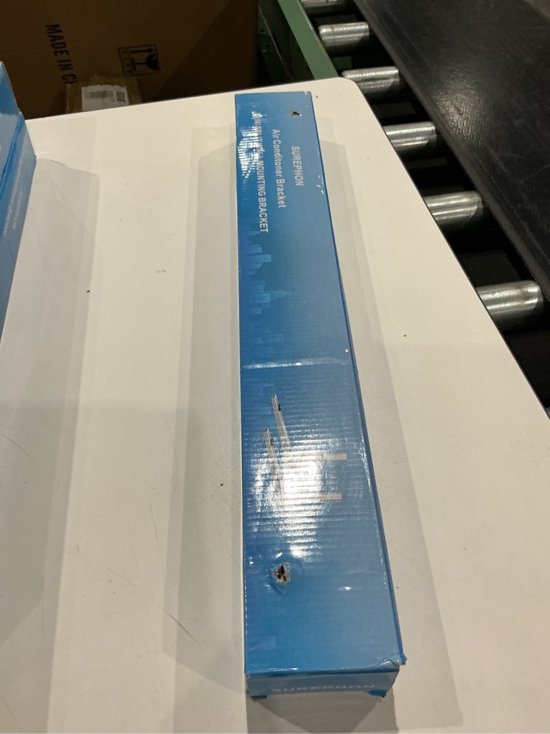 Condition photo showing New/Like New for mini split wall mounting bracket for 9000-36000 btu universal air conditioners heat pumps compressors, heavy duty foldable support bracket for ductless mini split, hvac large