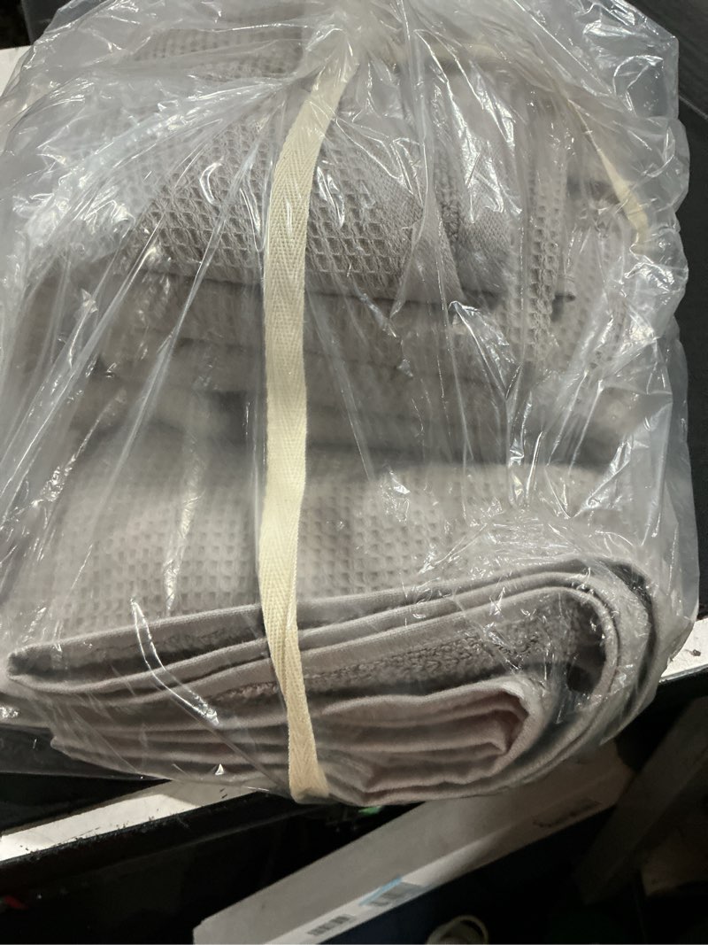 Condition photo showing Good Condition for quince turkish waffle terry bath towel (set of 2)
