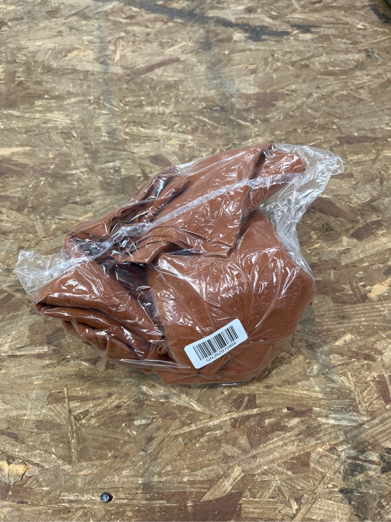 Condition photo showing Good Condition for european linen pillowcase set, king, terracotta