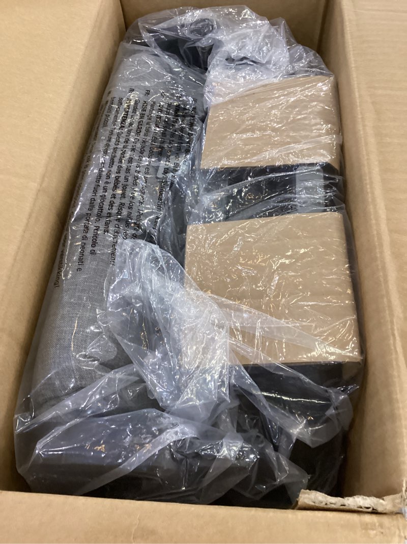 Condition photo showing New/Like New for Lightweight Travel Stroller for Baby & Toddlers - Easy Fold & Compact Stroller with Canopy, Storage Basket, Multi-Position Recline & Convenient One-Hand Fold (Grey)