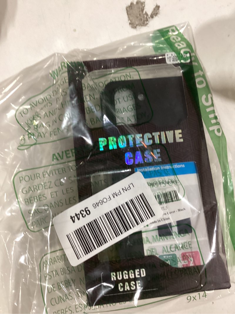 Condition photo showing Good Condition for VEGO for Galaxy Z Fold 5 Case, for Samsung Z Fold 5 Case with Front Tempered Glass Screen Protector, Compatible with MagSafe, Support Wireless Charging Slim Magnetic Protective Thin Cover - Black for Z Fold 5 Black