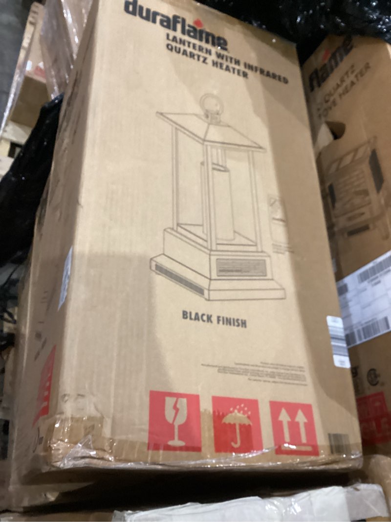 Condition photo showing New/Like New for 29” duraflame® Infrared Quartz Electric Lantern Heater