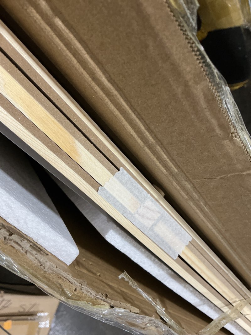 Condition photo showing As Is for 1500 Pieces Rotating Puzzle Board with 6 Storage Drawers & Protective Cover - Wooden Jigsaw Puzzle Table for 1500 Pieces - for Family Games, Home Entertainment & Puzzle Building 1500 Piece Puzzle Board Rotating