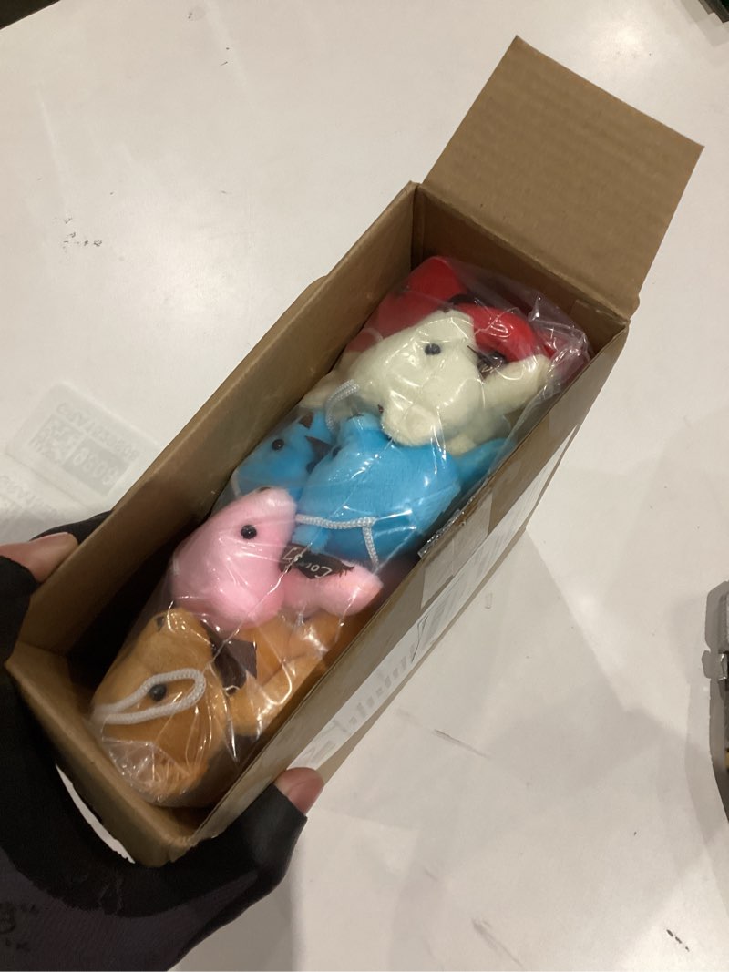 Condition photo showing New/Like New for JOYIN 28 Packs Valentine's Day Gift Cards with Mini Bears Plush Toy Party Favors, Mini Stuffed Plush Toys for Valentines Day Gifts, Kids Classroom School Exchange Prize