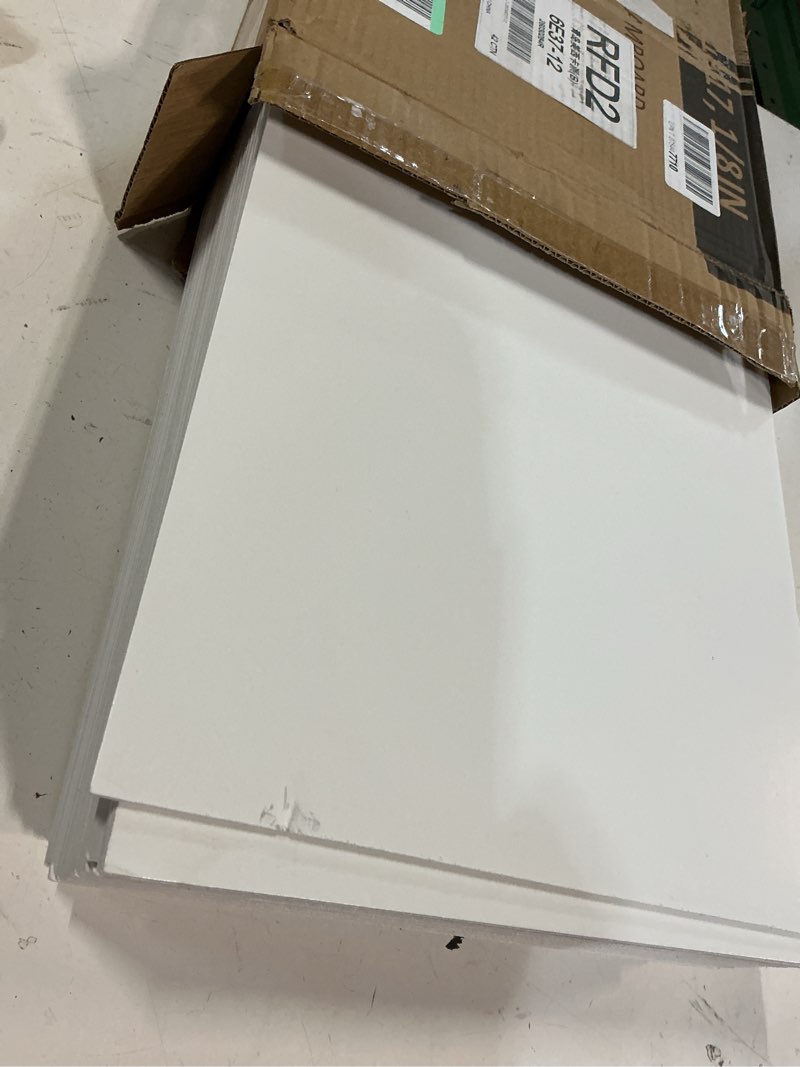 Condition photo showing Good Condition for mat board center, pack of 25 foam core backing boards 1/8" (11x17, white) 11x17 white