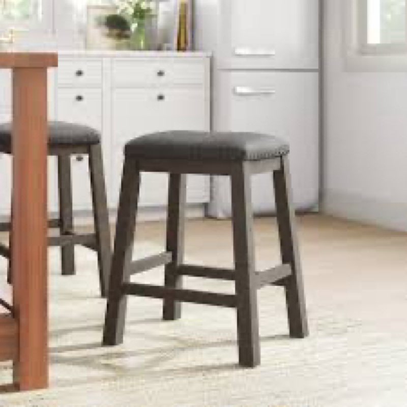 Iryss upholstered counter stool