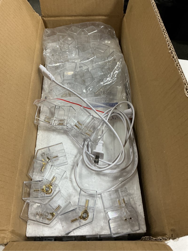 Condition photo showing Good Condition for feruerw hexagon garage lights, high brightness 168w 6500k 18480lumens honeycomb hexagon led garage light 5 grid for garage, auto beauty shop, car detailing shop, workshop 5-grids non-dimmable