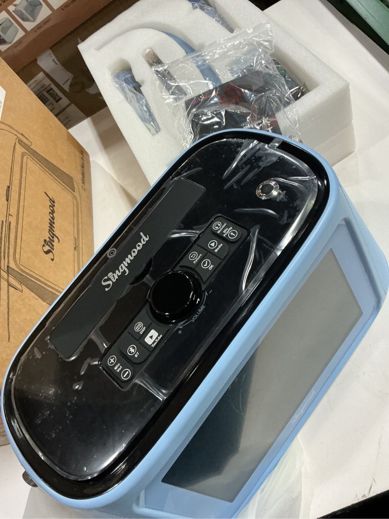 Condition photo showing New/Like New for karaoke machine for adults with lyrics display, portable built-in 14.1/16 inches tablet with 2 wireless microphones,800/1000w peak power bluetooth portable karaoke system for any occasion (s63)