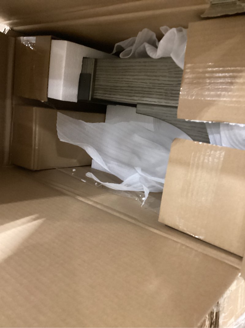 Condition photo showing As Is for Lacroix solid wood low profile plat