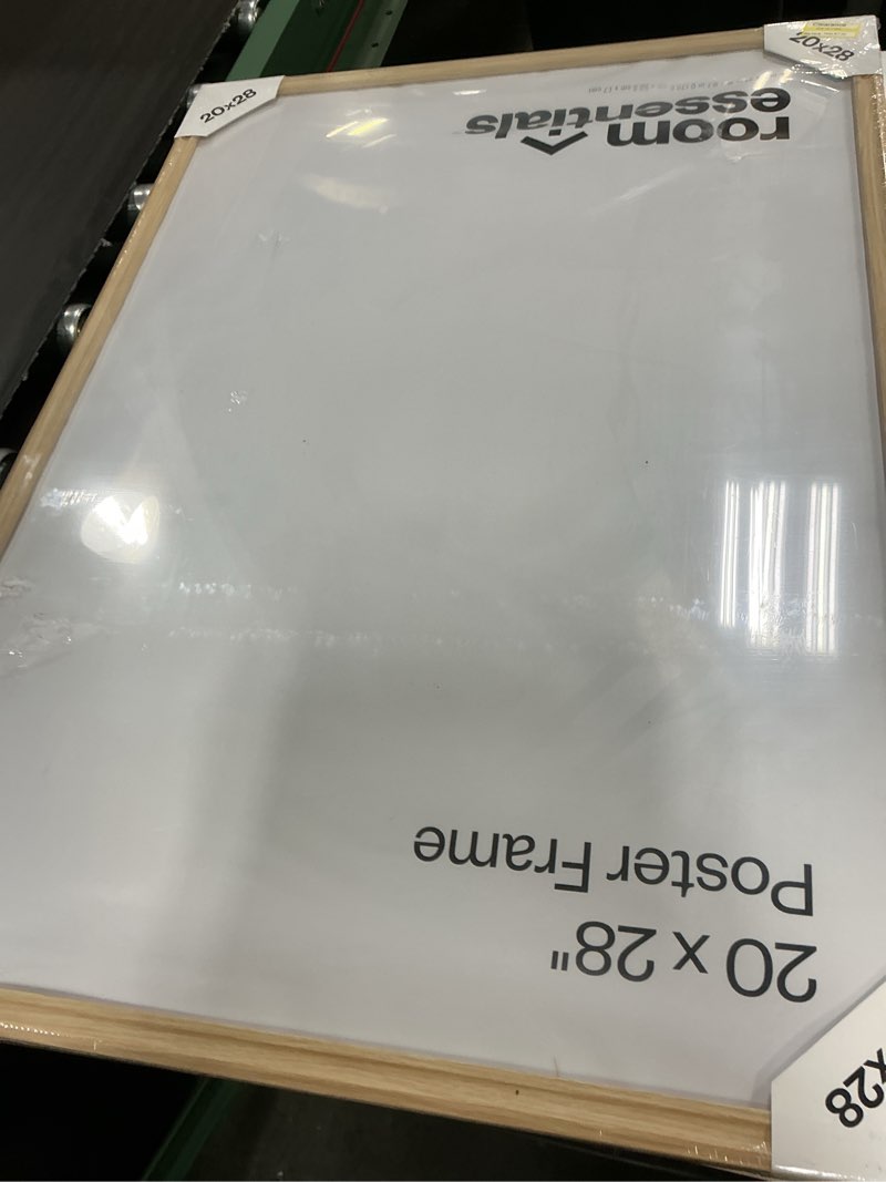 Condition photo showing As Is for 20"x28" traditional poster picture frame natural - room essentials™