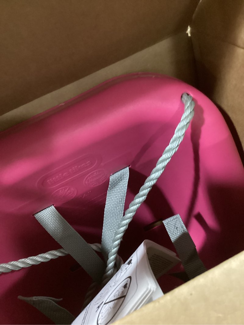 Condition photo showing Good Condition for Little Tikes 2-in-1 Snug 'n Secure Swing Magenta Magenta Swing