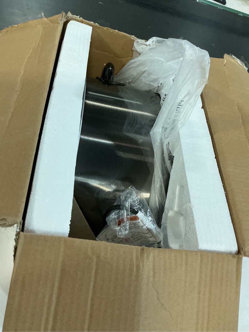 Condition photo showing Good Condition for Crock-Pot Large 8-Quart Programmable Slow Cooker with Auto Warm Setting Black Stainless Steel