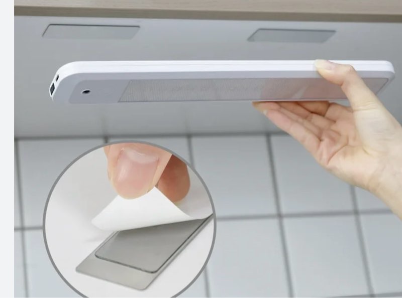 Great Value 12" 100 Lumens Rechargeable LED Under Cabinet Light, Color Changing