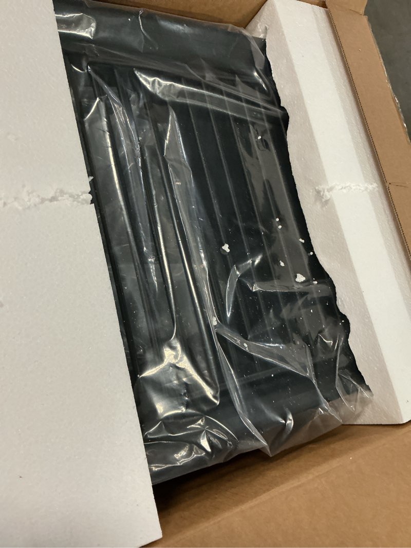 Condition photo showing Good Condition for uniflasy 15.75" - 27.56" adjustable ash pan replacement for chargriller 5050 1224 5072 5650 2121 e1224 3001 5252 2123 1324, fit oklahoma joe's, royal gourmet, charbroil replacement part grill grate 15.75" to 27.56"