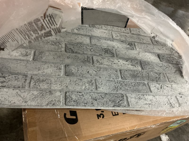 Condition photo showing Good Condition for pvc 3d wall panel, faux brick 10pcs