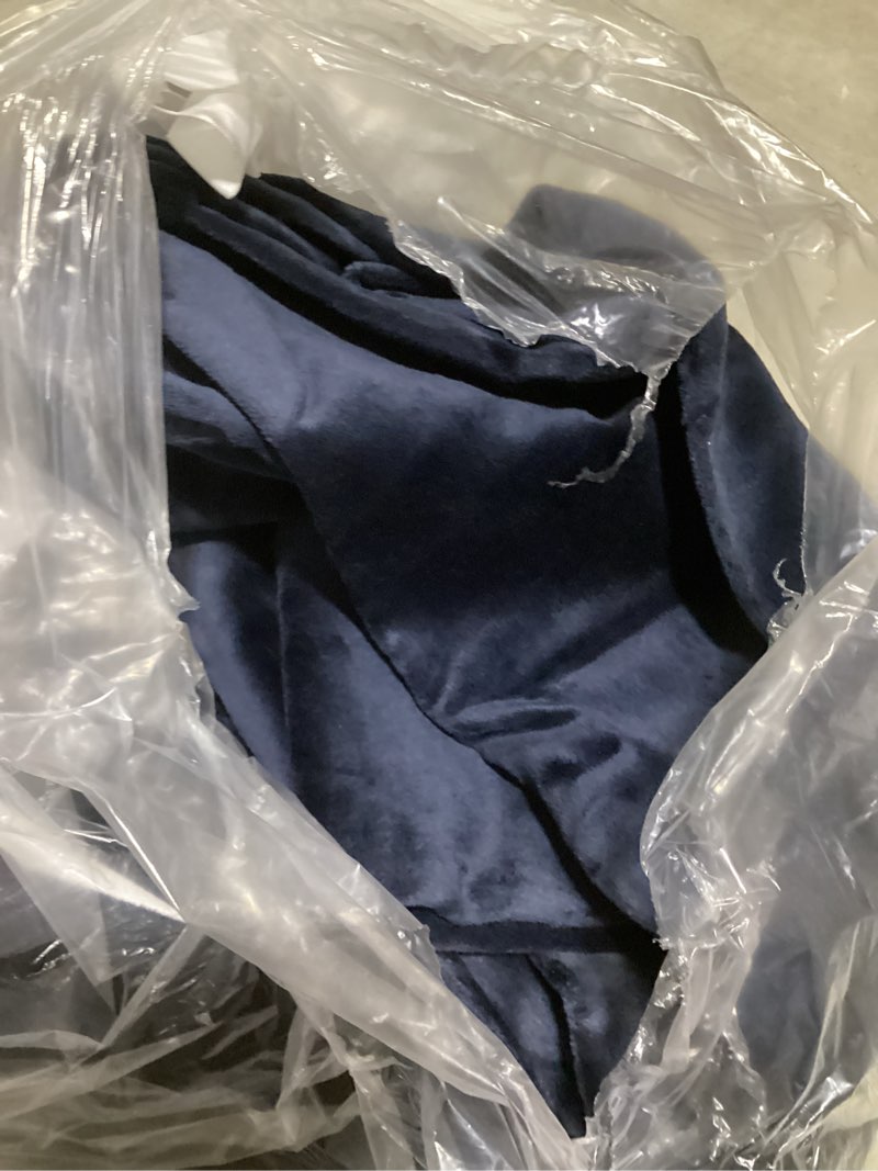 Condition photo showing As Is for european linen blackout curtain