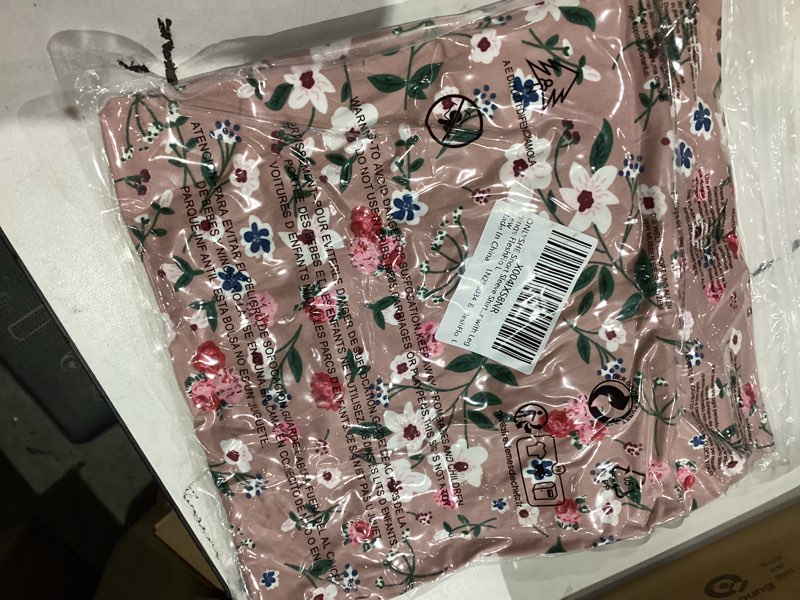 Condition photo showing New/Like New for ONLYSHE Women's Summer Floral Shirts Ladies Casual V Neck Tunic Tops Henly Puff Sleeve Blouse for Leggings