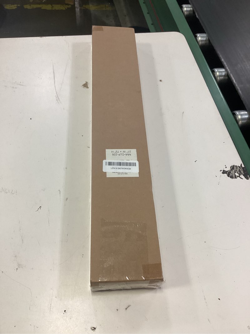 Condition photo showing New/Like New for lazblinds no tools no drill 1" vinyl mini blinds, cordless blinds for windows, light filtering horizontal window blinds & shades, 20" w x 36" h, white cordless-white 20" w x 36" h