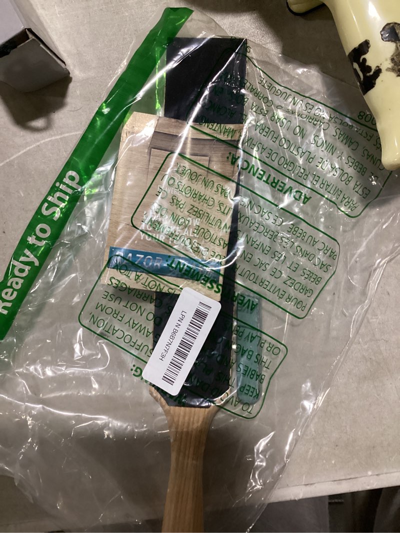 Condition photo showing New/Like New for beavercraft leather strop for knife sharpening - dual-sided knife strop with stropping compound kit - honing strop block 14" for woodcarving tools, chisel knife sharpening kit leather sharpener ls6p1