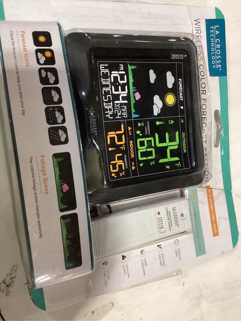 Condition photo showing Good Condition for La Crosse Technology L78571 Wireless Color Forecast Station