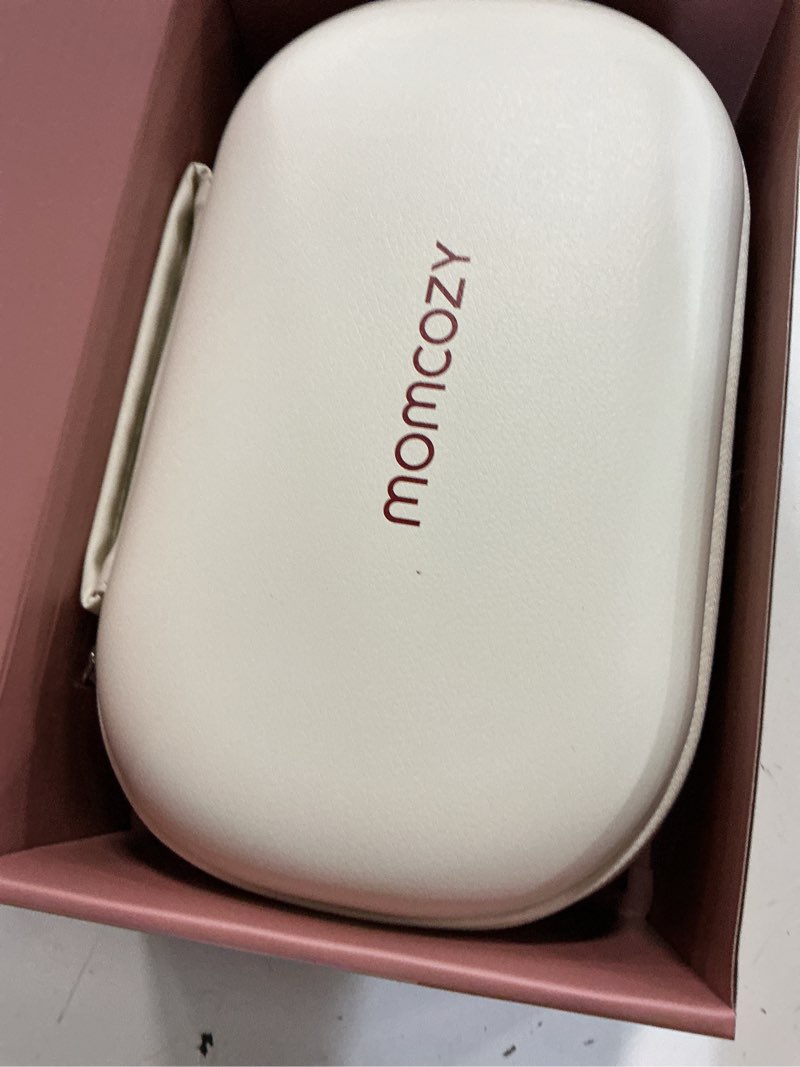 Condition photo showing Good Condition for momcozy m5 smart app controlled wearable breast pump, hands-free wireless electric pump, 3 modes 9 suction levels, bpa-free, portable lightweight, 24mm flange, 2-pack cozy red m5-r2