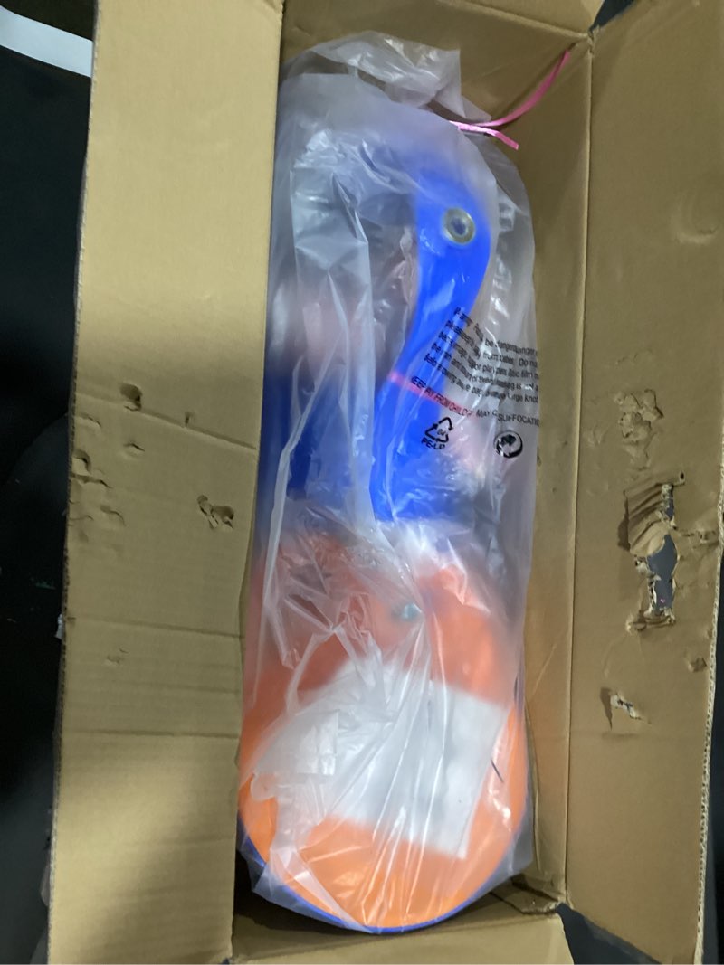 Condition photo showing Good Condition for wiggle car - ride on toy for ages 3 and up - toddler ride on toys with no batteries, gears, or pedals just twist, wiggle, and go by lil’ rider ( blue and orange)