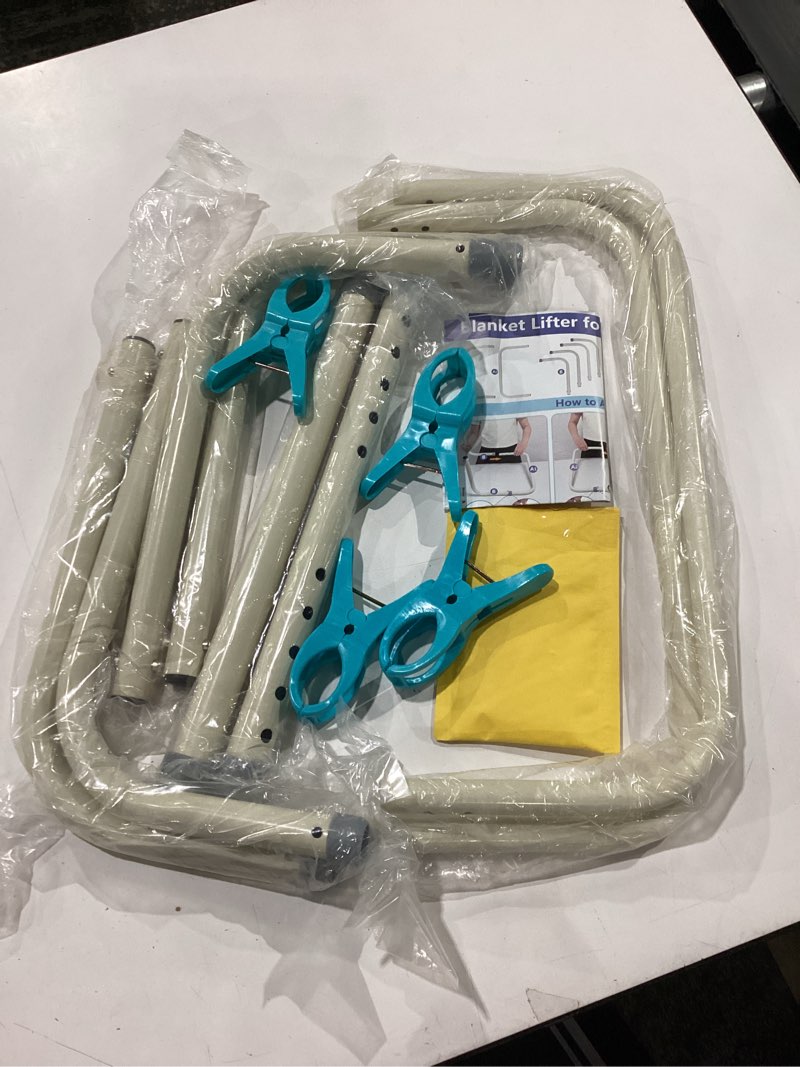 Condition photo showing New/Like New for zelen blanket lifter for feet lift bar sheet riser foot tent blanket support holder 26-34'' adjustable bed cradle assistance device hospital bed rail accessories leg knee ankle post surgery recovery standard