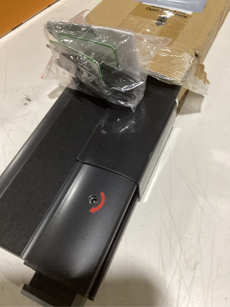 Condition photo showing As Is for No Drill Cellular Shades for Indoor Windows, Thermal Insulating & Noise Reducing Honeycomb Blinds, Free Stop Cordless Blackout Shades, Black, 34 1/2" W x 64" H 34 1/2"W x 64"H Black(blackout)