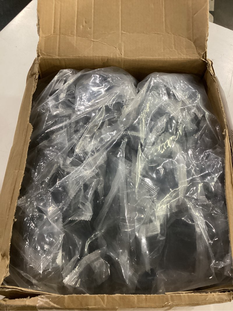 Condition photo showing New/Like New for iron balusters for staircases, 30 pack wrought iron baluster, metal stair baluster stair spindles, staircase balusters w/ 60 pack connectors (15 straight +15 single rectangle)