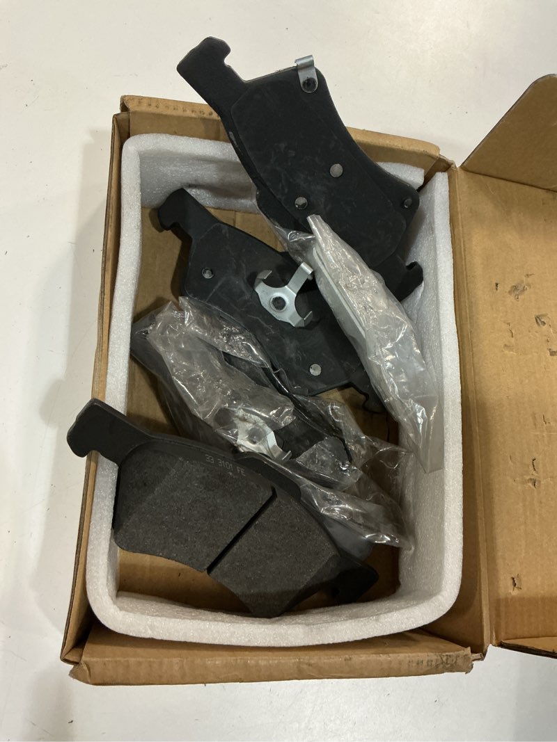 Condition photo showing As Is for cciyu d857 ceramic front disc brake pad set | fit for for chrysler for town & country,for voyager,for dodge for caravan,for grand caravan,4pcs
