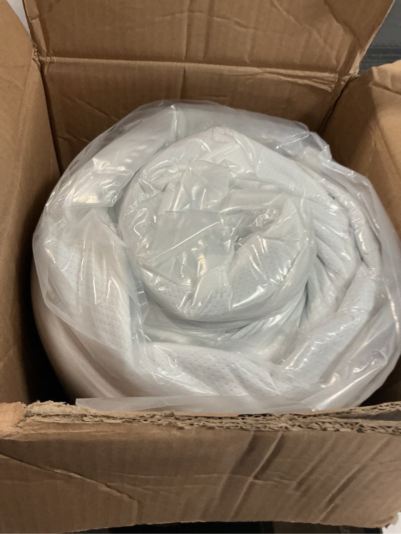 Condition photo showing New/Like New for best price mattress 12 inch memory foam mattress, medium firm, cooling gel infused, certified safe foams & fabric, mattress in a box, twin twin essential gel 12 inch